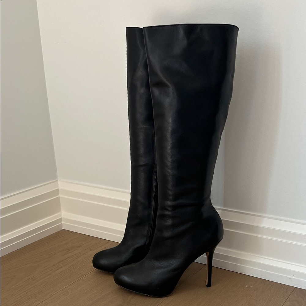 Sam Edelman Elegant Black Knee-High Women's Boots